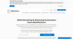 Desktop Screenshot of emailplatform.com